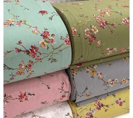 Костюмно-плательные с хлопком ткани