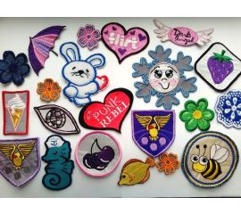 Наклейки, апликации, нашивки