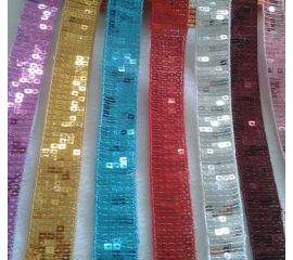 Ленты с пайетками