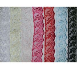 Шитье на органзе и сетке