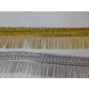 Бахрома 35мм металлизированая