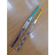 Крючок алюминий с цветным анодированным покрытием с пластиковой ручкой