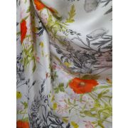 Шелк-шифон  «Кензо» принт 100%полиэстр 150см.100гр/погм