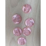 Пуговицы 254 17мм розовый