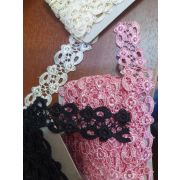 Гипюр 28мм «2 цветочка»