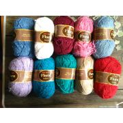 Пряжа «Флора» 100гр.240м. 100% вискозный шелк