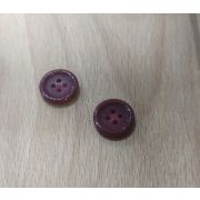Пуговицы 970 15мм бордовый