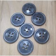 Пуговицы 235 23мм серый