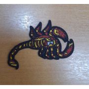 11.04  Термоаппликация «Скорпион» 6*9см