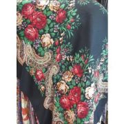 Платок «Русский стиль» 120*120см. 100% полиэстр, 138гр/кв.м, Китай