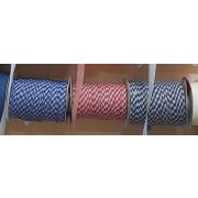 Косая бейка 12мм. хлопковая  в клетку