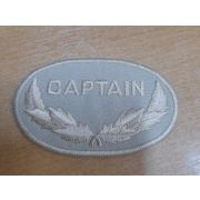 08.09Термоаппликация «CAPTAIN» 4,5*7,5см