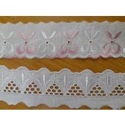 Шитьё 40мм белая основа