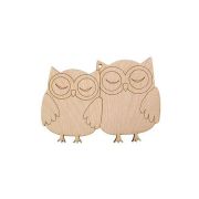 Заготовка для декорирования «Пара сов»