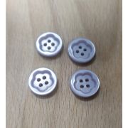 Пуговицы 981 15мм серо-сиреневый