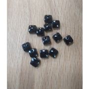 Пуговицы 990 9*9мм черный квадратик