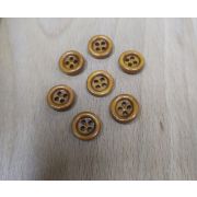 Пуговицы 997 10мм рыжый