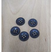 Пуговицы1019 9мм черный