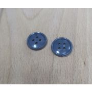 Пуговицы1022 17мм серый