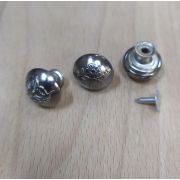 Пуговицы1027 19мм никель цветок