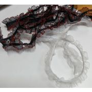 Резинка с двухсторонним .воланчиком 18мм