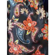 Атлас-стрейч принт 97% полиэстер, 3%спандекс, 147см, 95гр/кв.м,  Китай