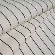 Лен «Меркури» полоска 55%лен, 45%вискоза 150см