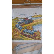 Канва «Поезд» малая 22*23см, большая 26*37см