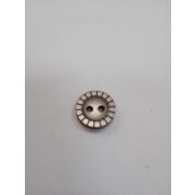 Пуговицы1207 - 12 мм.темно-коричневый