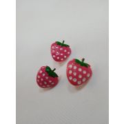 Пуговицы1227 - 12 мм.клубничка розовая