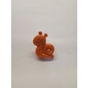 Пуговицы1251 - 16*14 мм.улитка рыжая