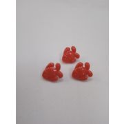 Пуговицы1263 - 13*14 мм.рыбка красная