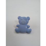 Пуговицы1277 - 16*18 мм.голубой медвежонок