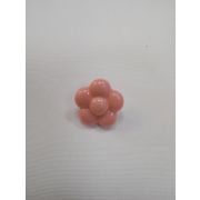 Пуговицы1282 - 14 мм.розовый цветочек