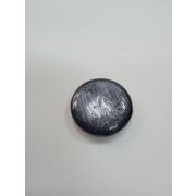 Пуговицы1290 - 22 мм.черный перламутр с рисунком