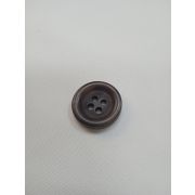 Пуговицы1296 - 16 мм.коричневый
