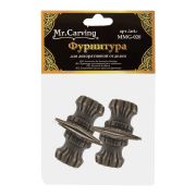 Ножки для шкатулок 4шт. 3,4*2см. металл