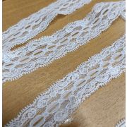 Кружево эластичное 27мм BL-09