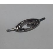 Украшение черный никель овалы  13*30мм.
