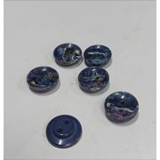 Пуговицы 176 14мм.синее разноцветье