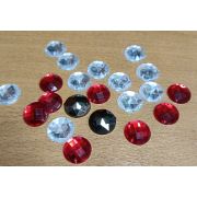 6.14  Страз 15мм  пришивной акрил