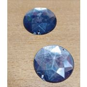 6.19 Страз 30мм  пришивной акрил серый