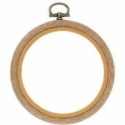 Пяльцы-рамка под дерево круглые