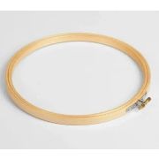 Пяльцы деревянные круглые с винтом