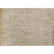 Канва льняная фасовка 100*150смм, хлопок 57%, полиэстр 31%, лен 12% 58 крестиков на 10см апрет