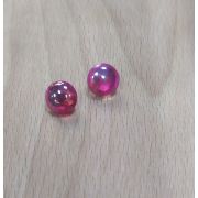 Пуговицы1088 13мм желто-малиновый