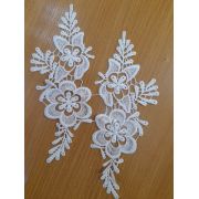 Парные гипюровые элементы