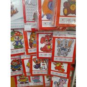 Набор «Сарта» для вышивания крестом: канва 13*20см с нанесенным рисунком, мулине, игла