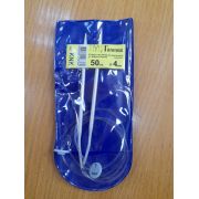 Спицы раздельные на леске с фиксатором, 2шт. по 50см, металл с покрытием