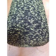 Добавочная нить полиамид черная с неоновой желтой пестринкой,  цена указана за кг.